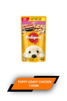 Pedigree Puppy Gravy Chicken 130gm